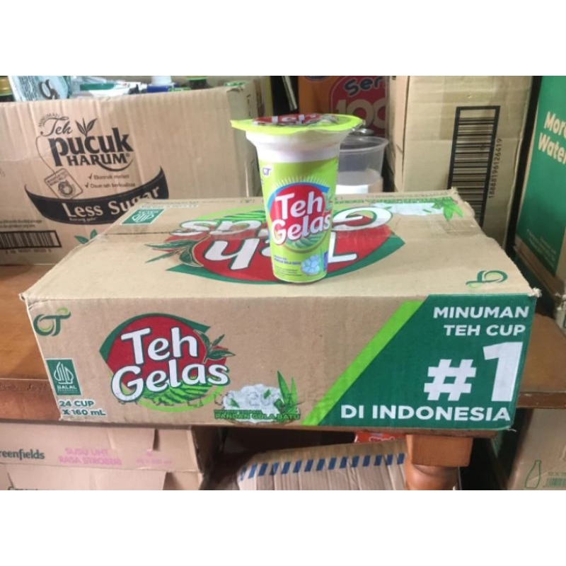 

TEH GELAS RASA PANDAN GULA BATU 1KARTON ISI 24pcs