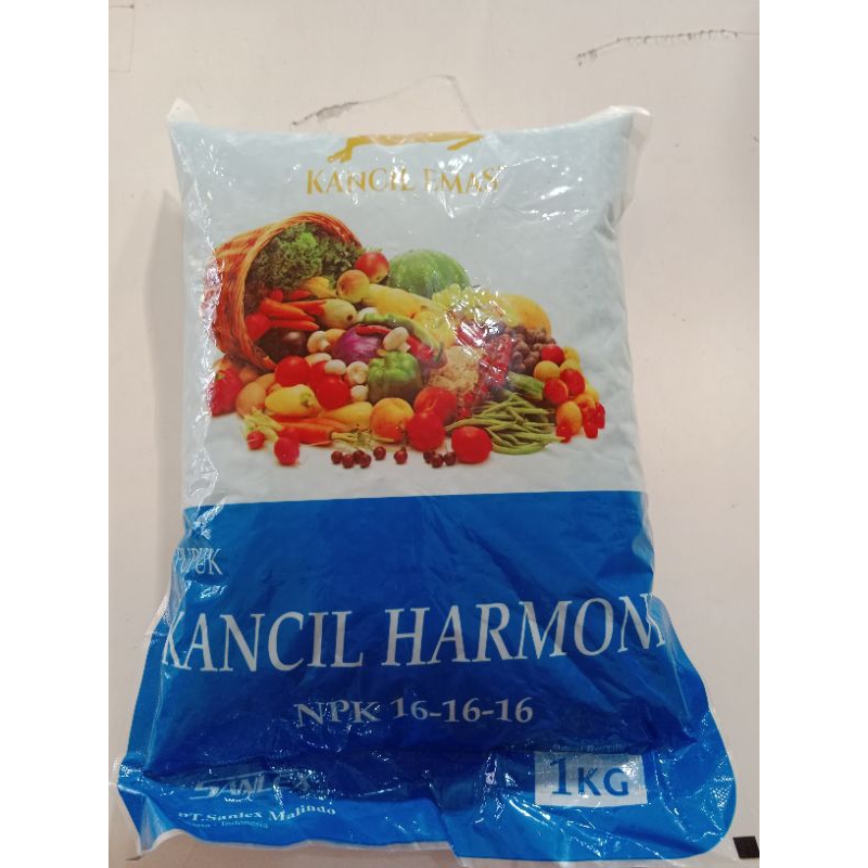 Pupuk NPK 16-16-16 Cap KANCIL EMAS 1Kg