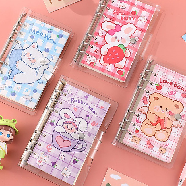 

Cepat PuluzMerah Muda Jurnal Perjalanan Kit Kartun Buku Catatan Isi Ulang LooseLeaf Wisatawan Buku Catatan an untuk Anak Perempuan Anakanak HadiahDaily Planner