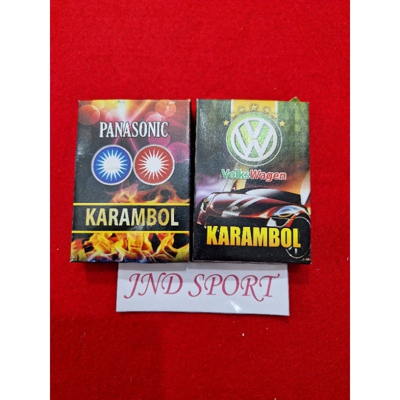 KOIN KARAMBOL / BIJI KARAMBOL MIKA SET