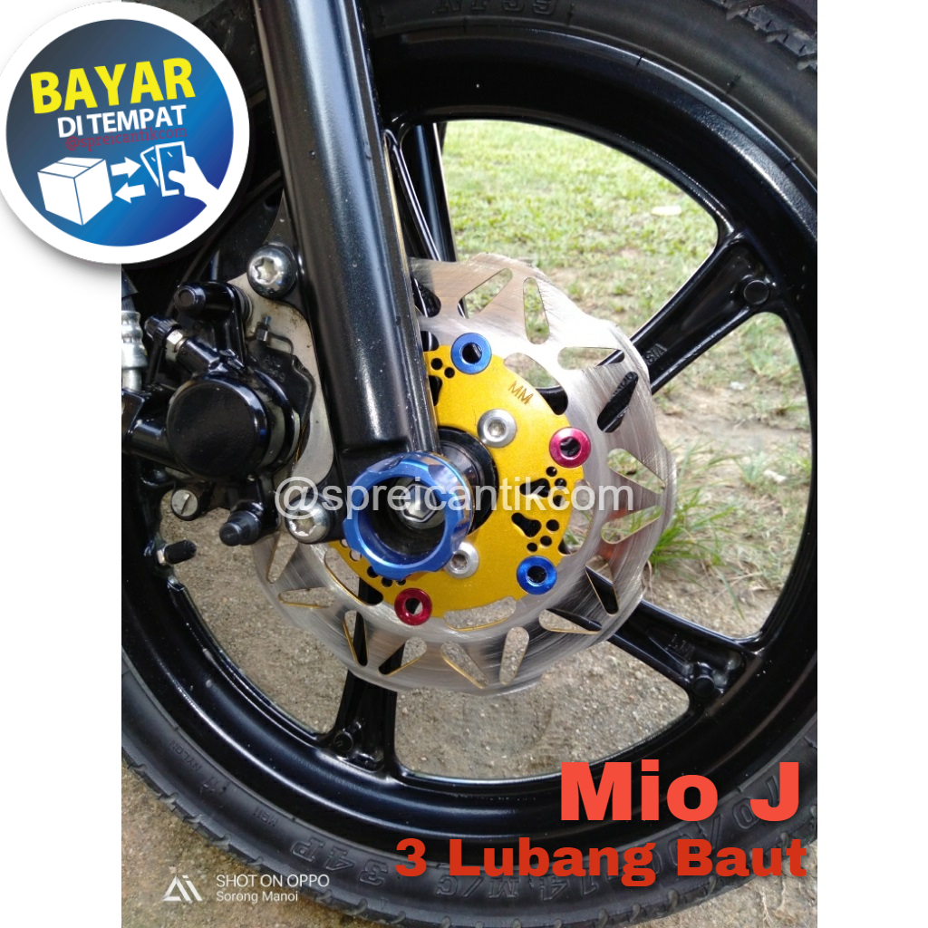 Piringan Cakram Variasi Yamaha Mio J Soul GT M3 Fino Gear 125 Fazzio - Rem Depan Disc Brake Sport CN