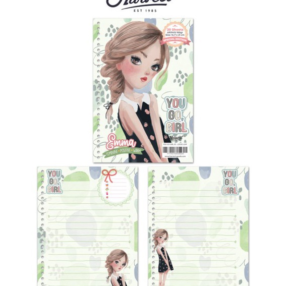 

KP8 Loose Leaf Kes Binder Harvest A5 You Go Girl