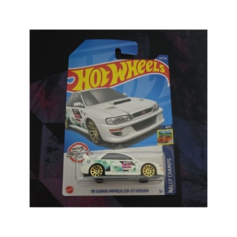 Hotwheels 98 Subaru Impreza 22B STi Version THR
