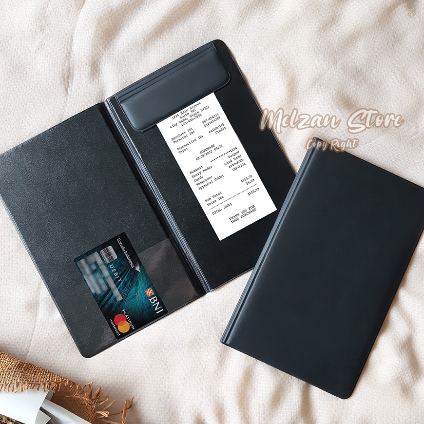 

KF7 Cover Bill Resto Bill Holder Resto Tempat Bill Resto