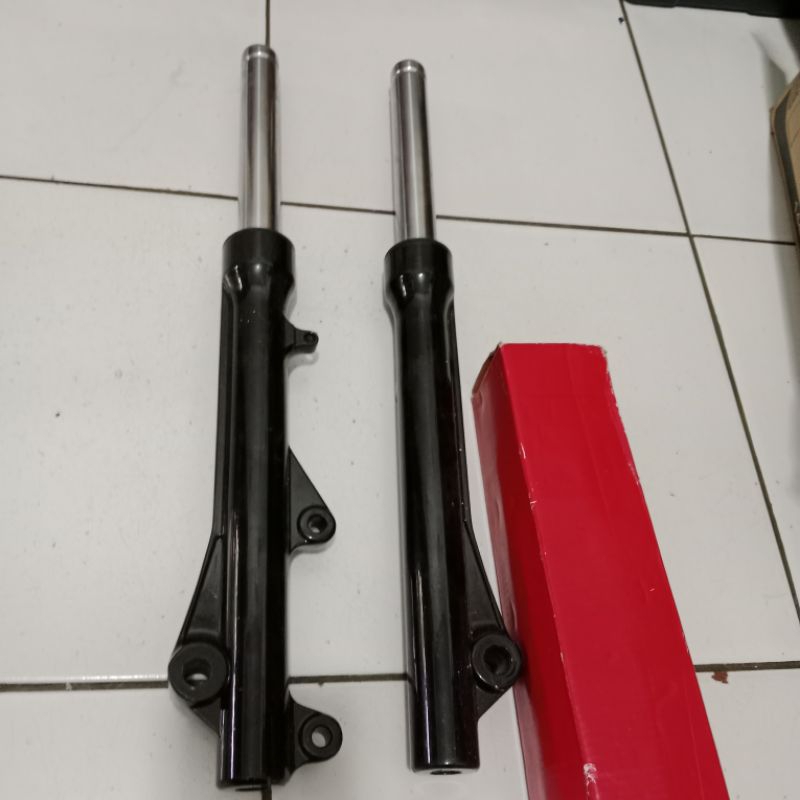shok depan komplit beat karbu beat karbu sepasang