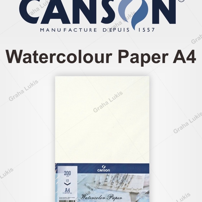 

FG2 Canson Watercolor Paper A4 2gsm Canson Montval A4