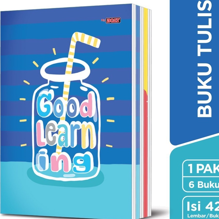 

murah Stationery Spectrum Boss Buku Tulis 42 Lembar BBO EB 42