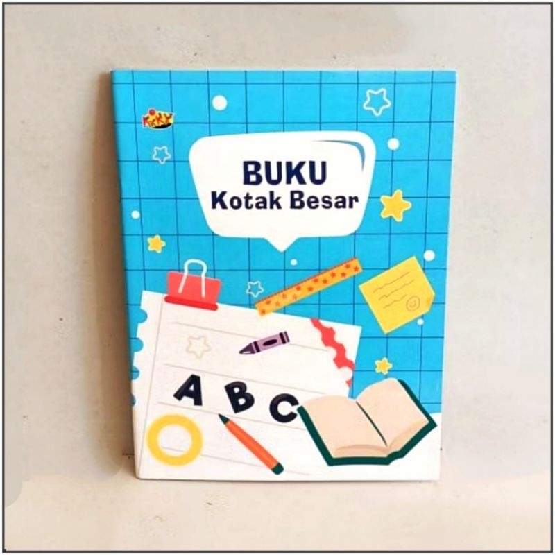 

2 Pcs Buku Kotak Besar 38 Lembar