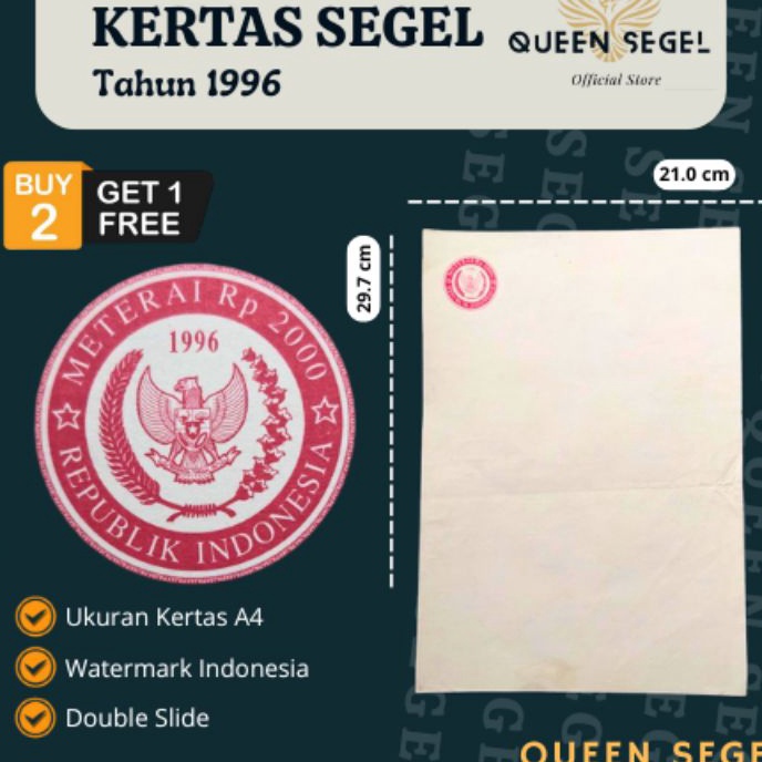 

KP8 Bisa COD Kes Segel Tahun 1996 Double Slide Orinal