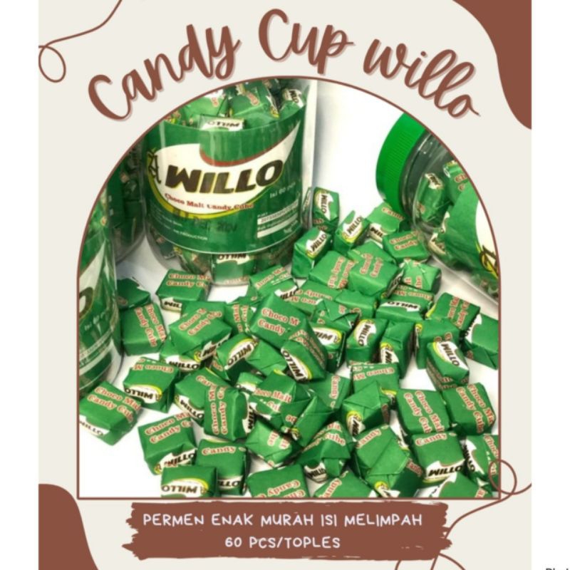 

CANDY CUBE WILLO || 1 TOPLES ISI 60 || PERMEN SUSU ENAK MURAH ISI MELIMPAH