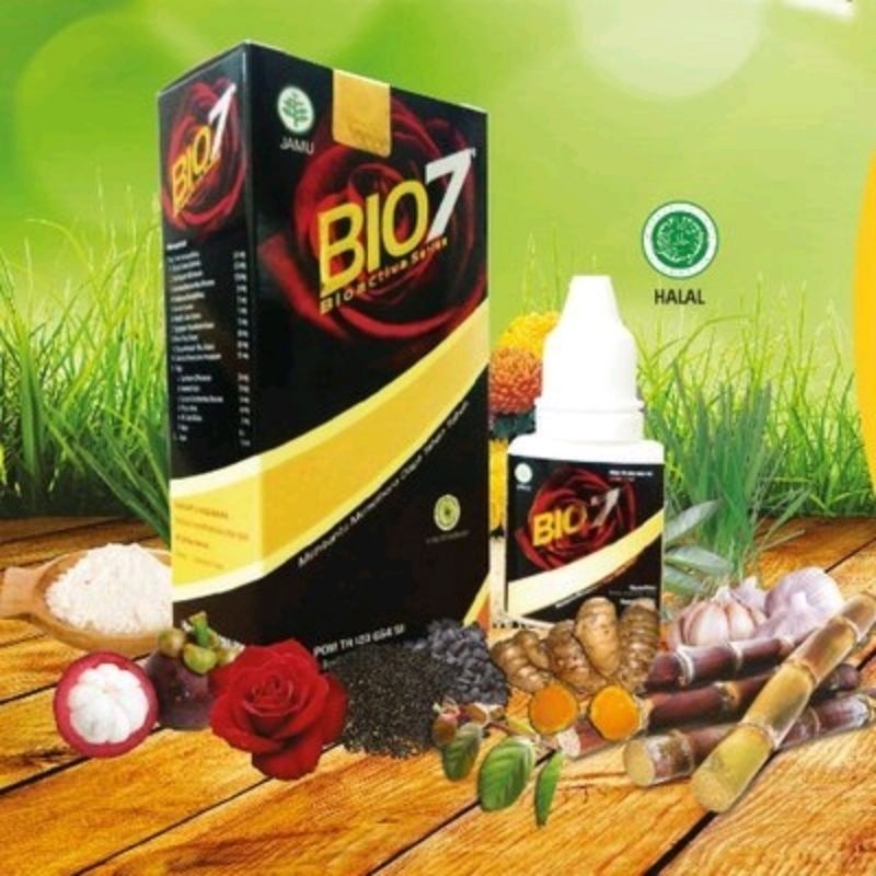 BIO7 BIO SEVEN BIO 7, JAMU TETES HERBAL ORIGINAL 15ML
