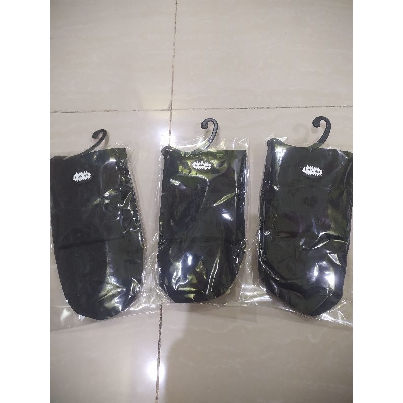 

kaos kaki spandek tebal (hitam polos) panjang diatas mata kaki