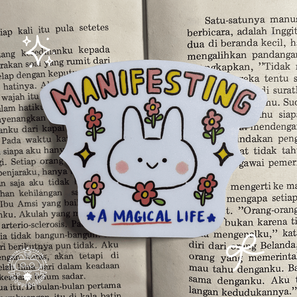 

Manifesting A Magical Life | Vinyl Sticker | Cutepitalism