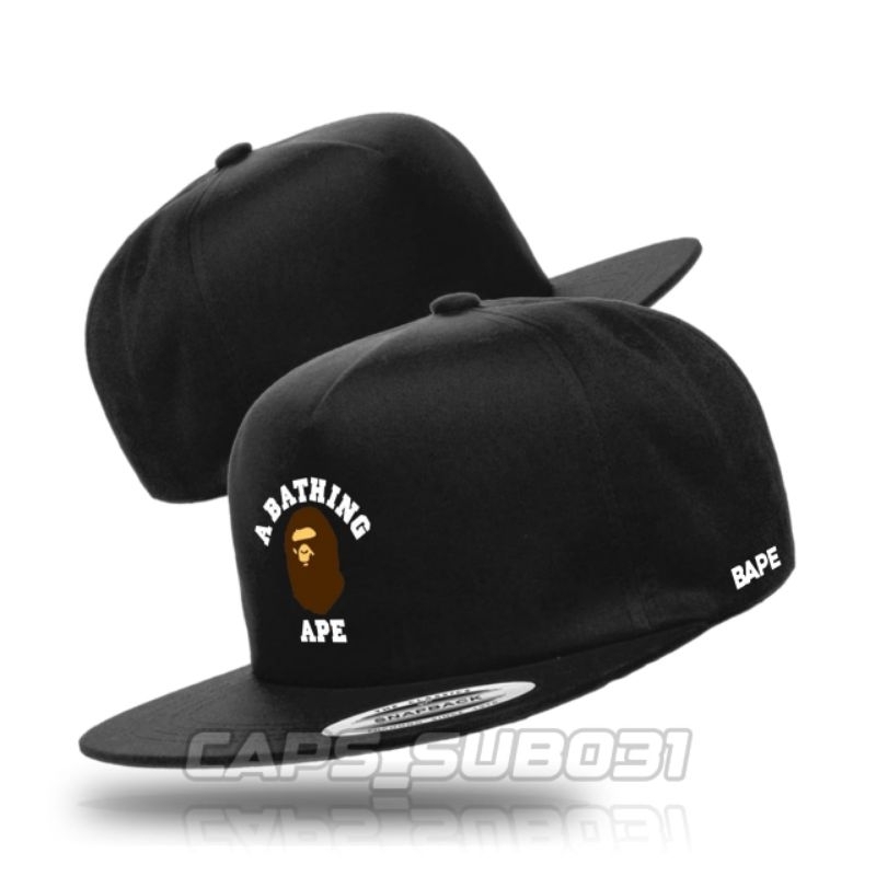 Topi Snapback /   BAPE        / Topi Jaring / Topi Distro / Topi Pria / Topi Premium / Trucker Hat /