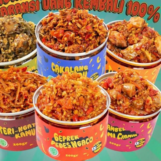 

AVV78 Eat Sambel Sambel Cumi Sambel Teri Tuna Ayam Suwir Eatsambel