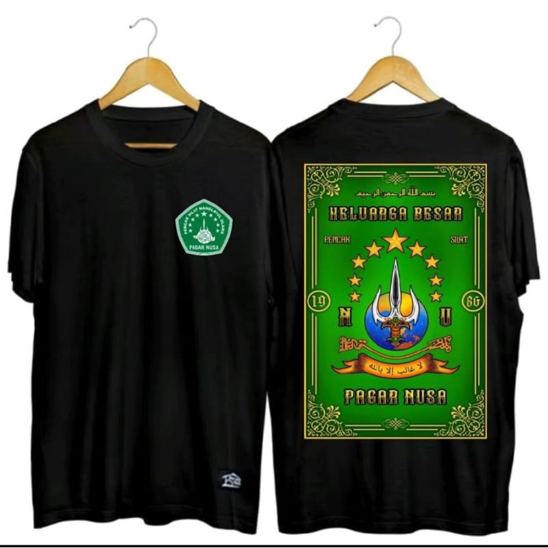 KAOS PAGAR NUSA LOGO + KELUARGA BESAR PAGAR NUSA