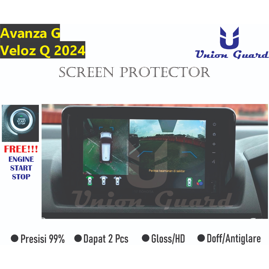 Antigores Head Unit Avanza G/Veloz 2023