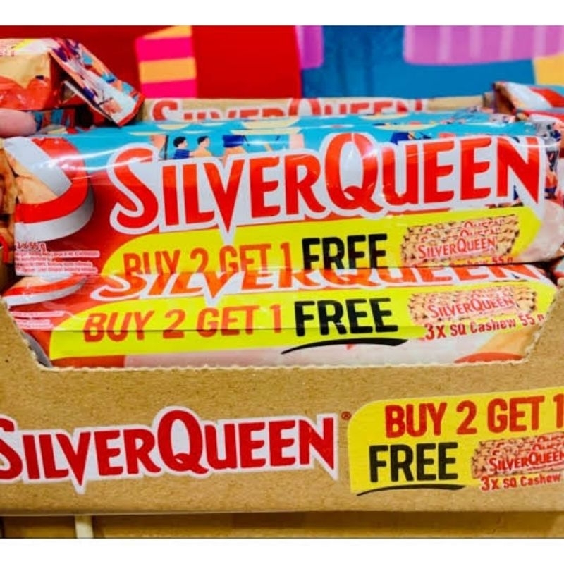 

[BUY 2 GET 1] SilverQueen Cashew Special Kemerdekaan 55 gr