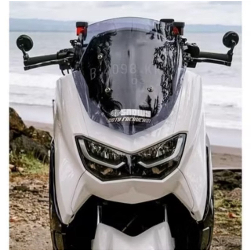 VR MOTOR SHOP-VISOR NMAX NEW 2020/2023 STANDAR. TEBAL/BONUS BAUT SPESER