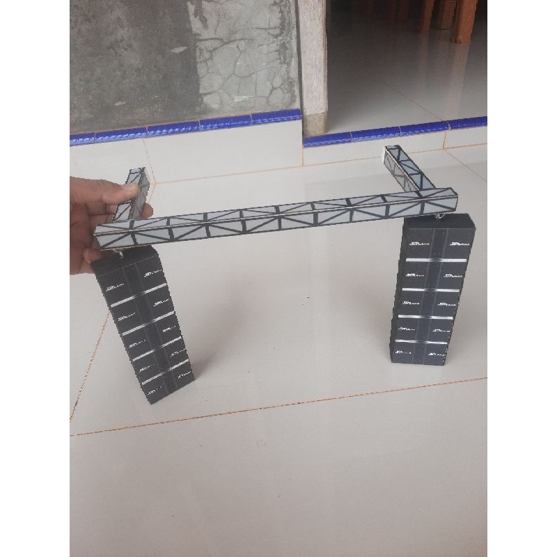 VARIASI LINE ARRAY GANTUNG SOUND MINIATUR