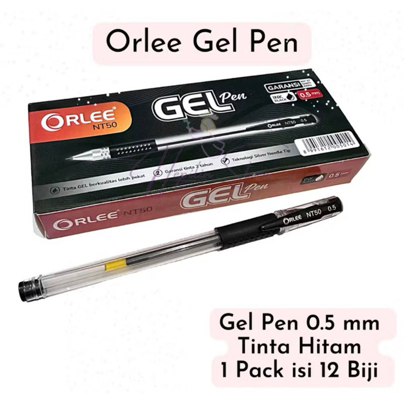 

Pullpen Orlee/ Pulpen Gel Pen 0.5 mm