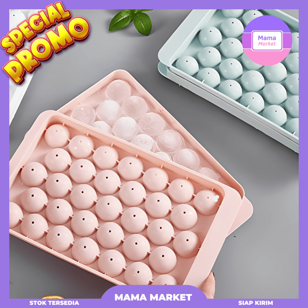 [JUMBO] Cetakan Jelly Bulat Besar Jelly Ball Buah Agar Es Batu Jumbo Telur Puyuh 33 Cetakan Bulat Ro