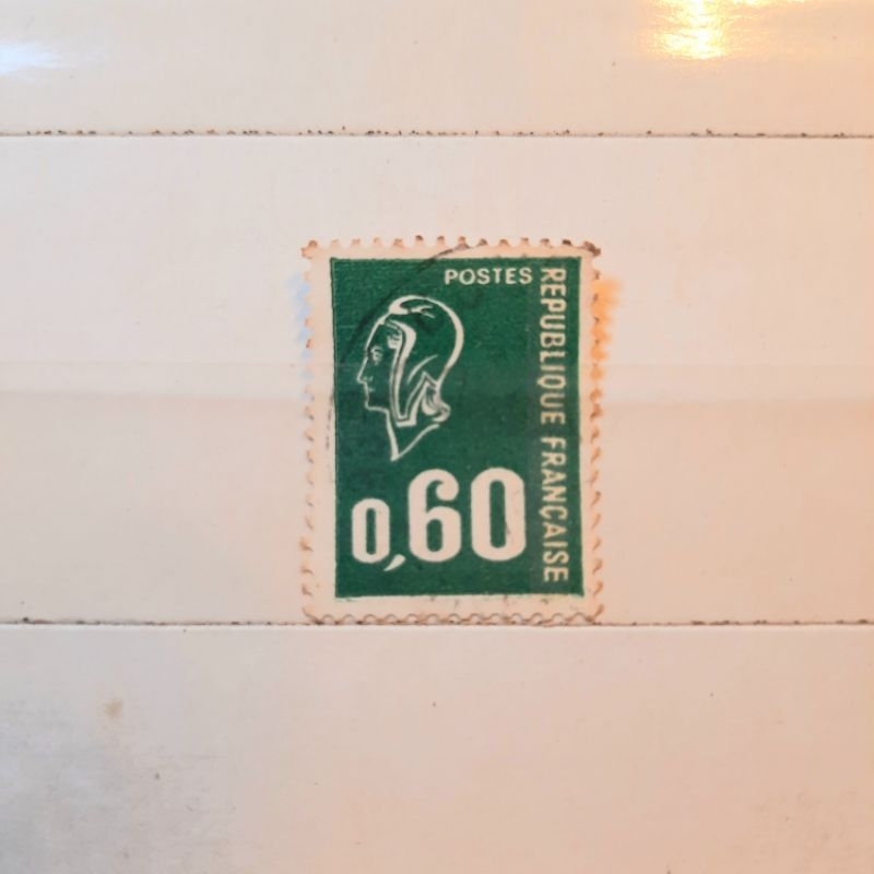 

Prangko Koleksi Filateli Prancis 1974 Marianne de Bequet