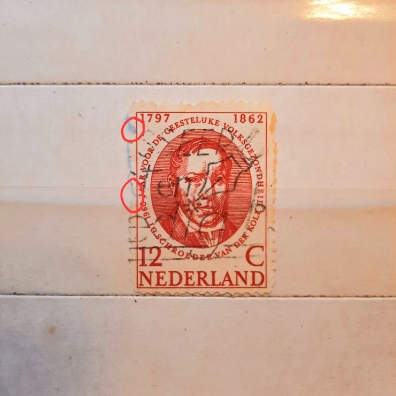 

Prangko Koleksi Filateli Belanda 1960 Jacobus Schroeder