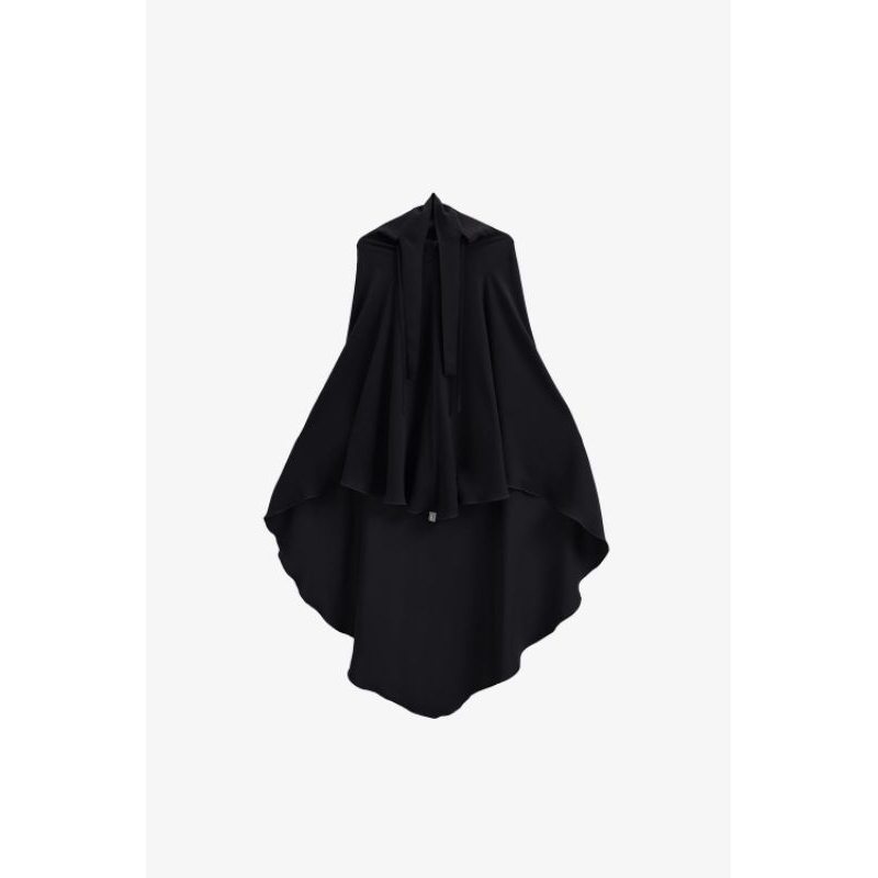 [NWT] Elmadina Abaya: Elmadina FK AM FK After Midnight Huda FK Stitch Version Classic Bergo Clasberg