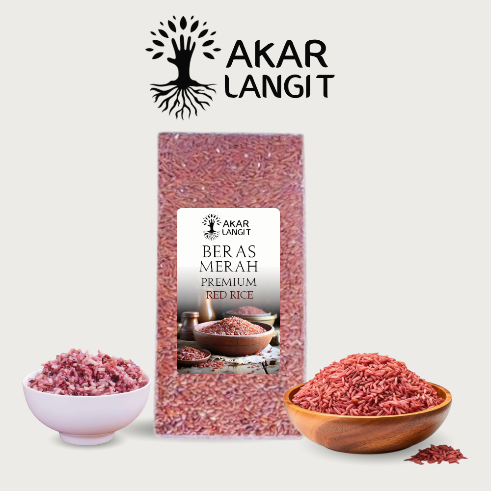 

Beras Merah Organik 500gr Beras Pecah Kulit Premium Akarlangit