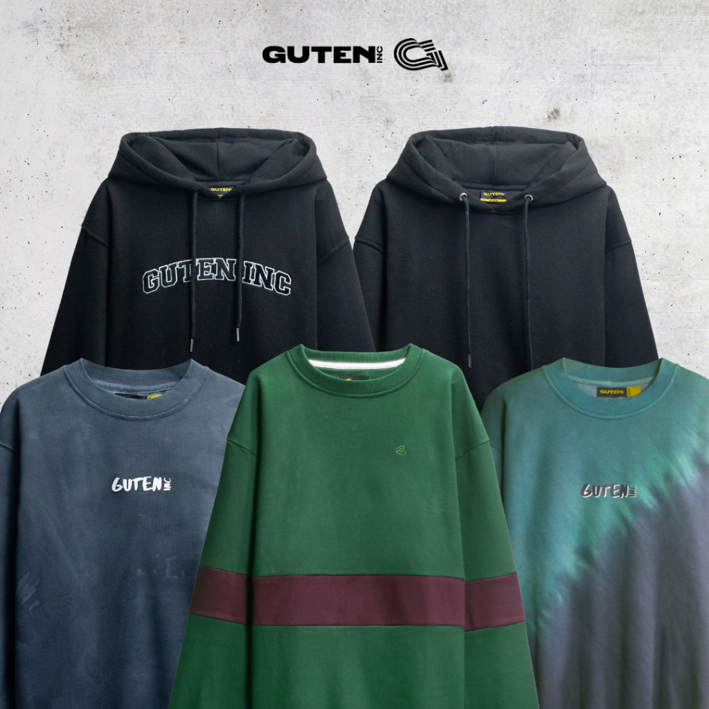 Guten Inc - "VOLUME 2" Sweater Hoodie Pria / Jacket Sweater Guten