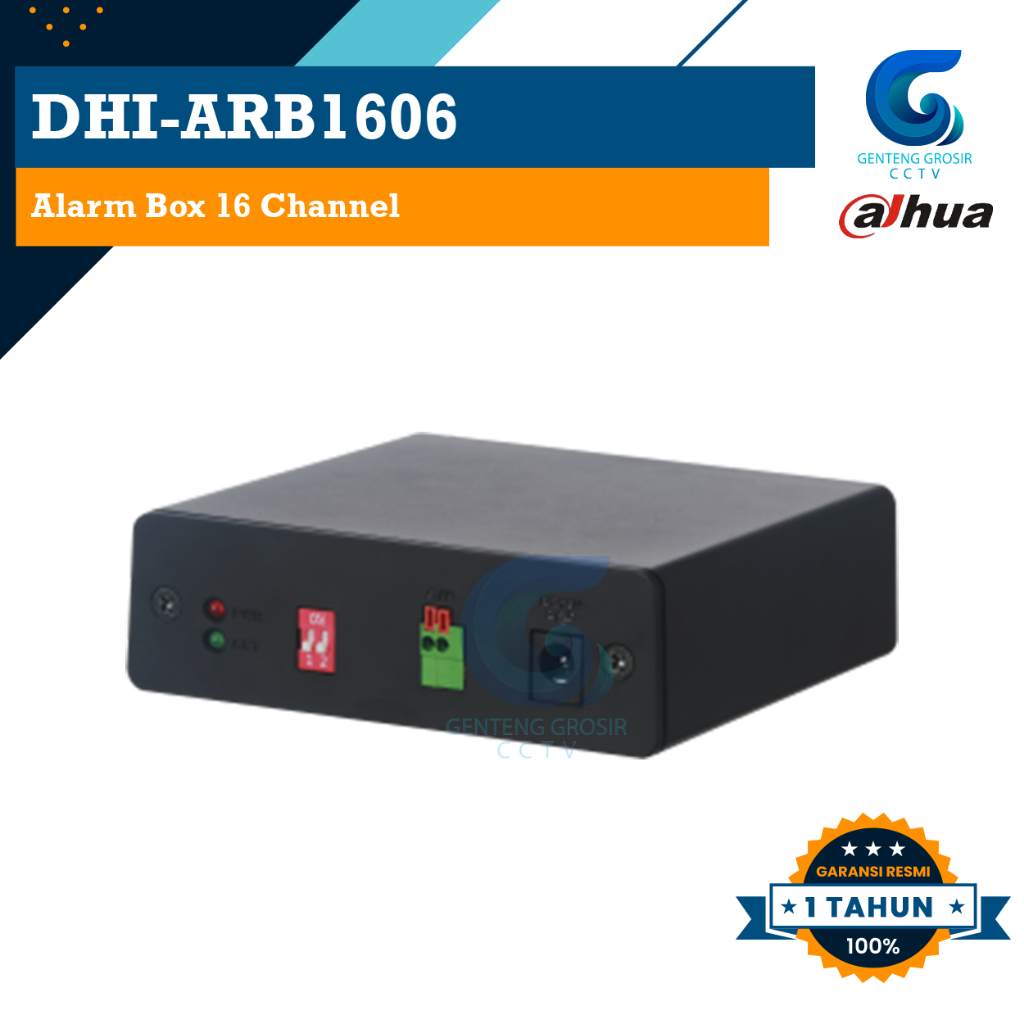 Dahua ARB1606 Alarm Box 16 Channel Input Alarm, 6 Channel Output