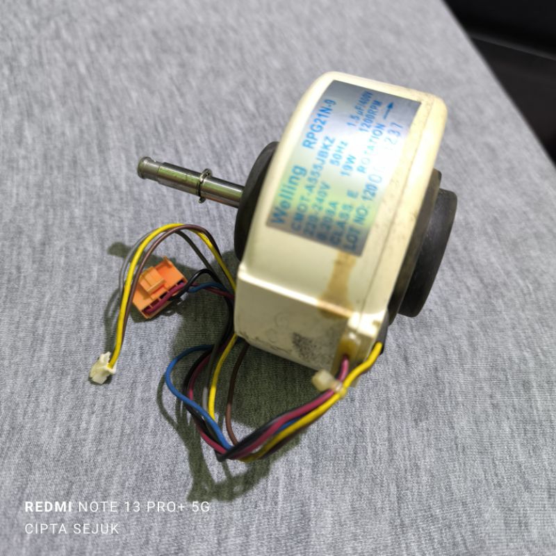 Motor fan ac sharp original dinamo soket merah ac sharp