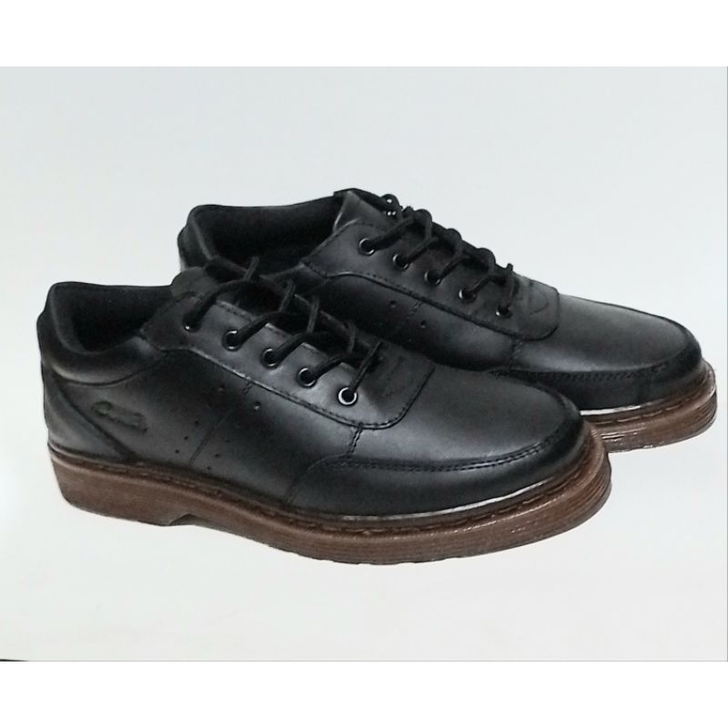 sepatu Docmart pria kulit asli