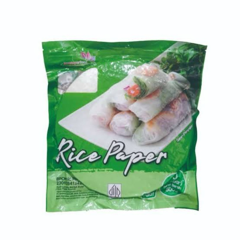 

Rice paper Javasuperfood / kulit lumpia murah isi 50 lembar