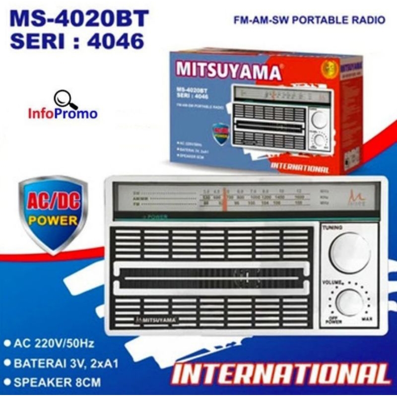 RADIO MITSUYAMA - RADIO JADUL - RADIO ORANG TUA - RADIO JADUL 2 BAND - RADIO MURAH - RADIO JADOEL