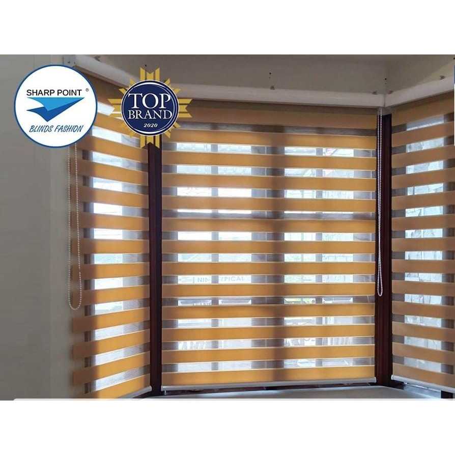 Zebra Blind Blackout - Zebra Blind Dimout- Tirai Gulung Sharppoint
