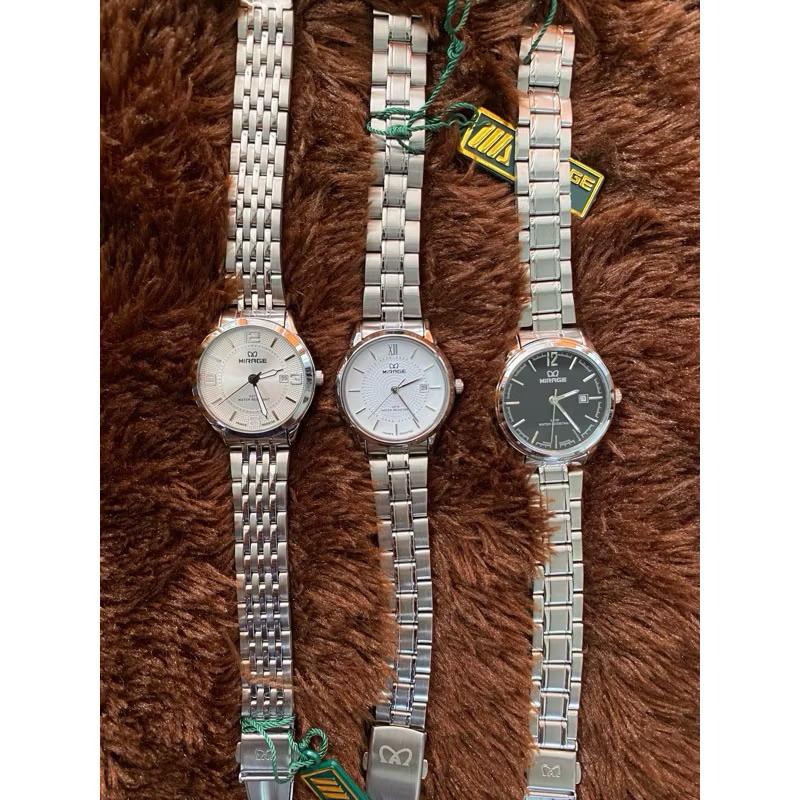 Jam Tangan Mirage Wanita Rantai Silver