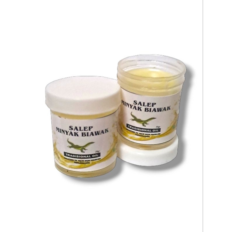 OBAT KULIT SALEP MINYAK BIAWAK Menyembuhkan Koreng Cacar Herpes Alergi Kutu Air Eksim Gigitan Serang
