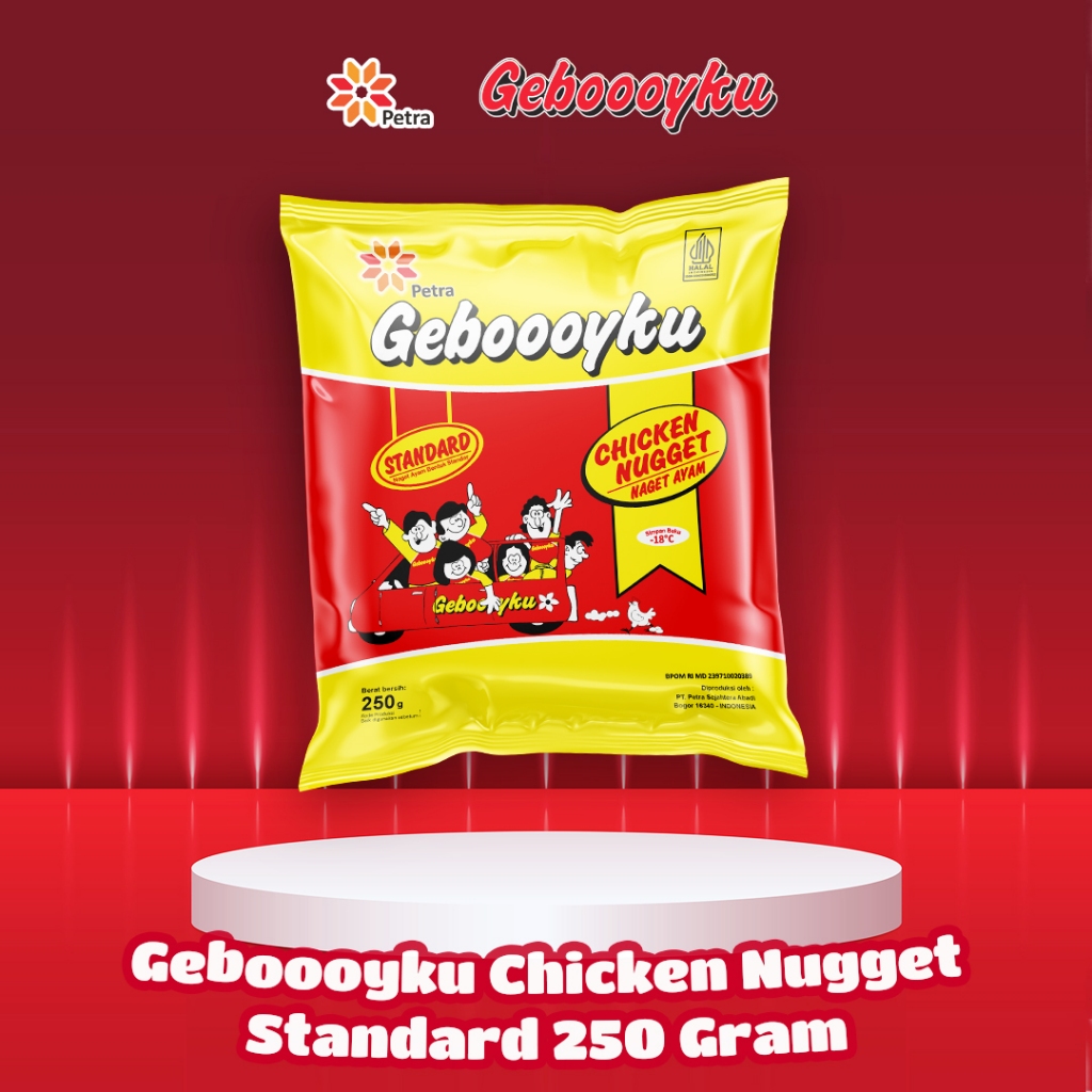 

Gebooyku Nugget Ayam 250Gr