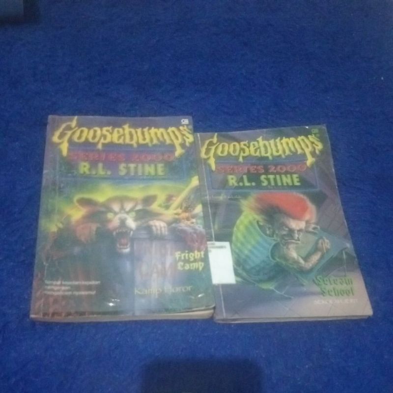 goosebumps series 2000 rl Stine set