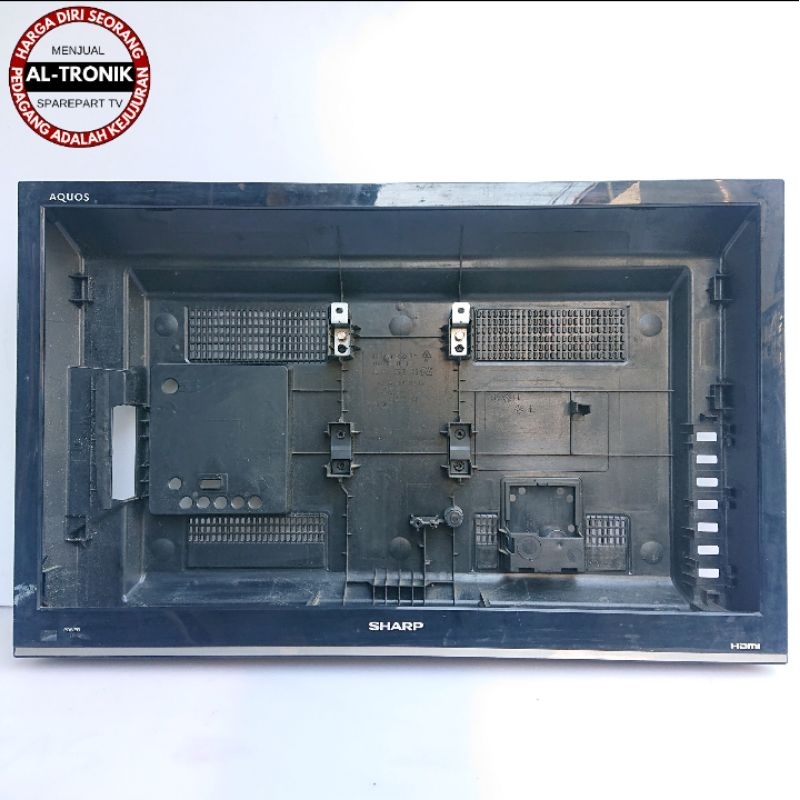 CASING BODY TV LCD SHARP 24 INCH LC 24N407I 24N4071 24N407 FRAME KESING LC24N407I LC-24N407i