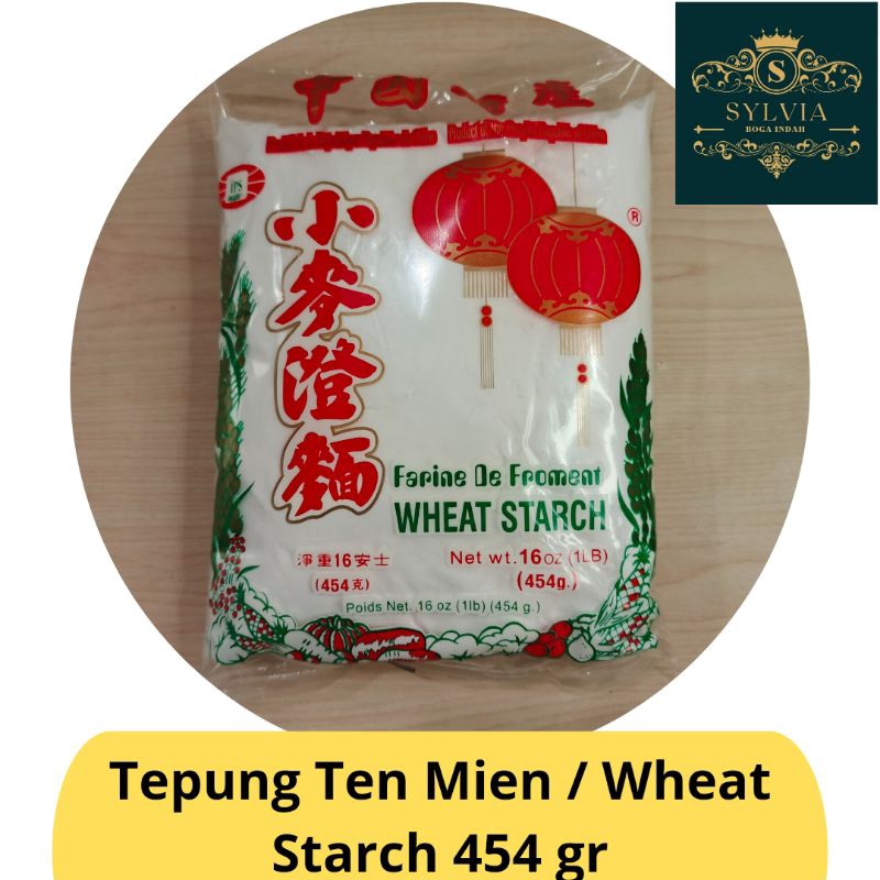 

Tepung Ten Mien / Wheat Starch 454 gr untuk membuat bakpau, dimsum dll