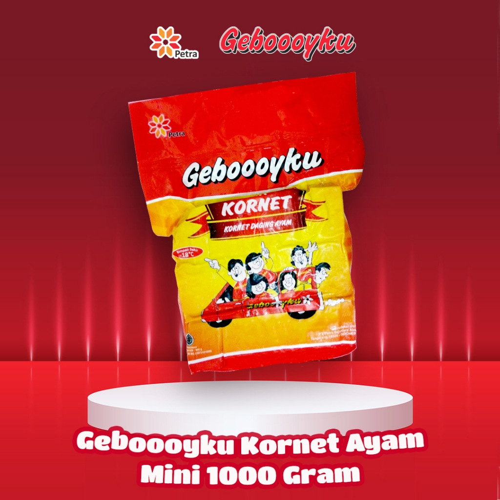 

Geboooyku Kornet Mini 1000 Gram