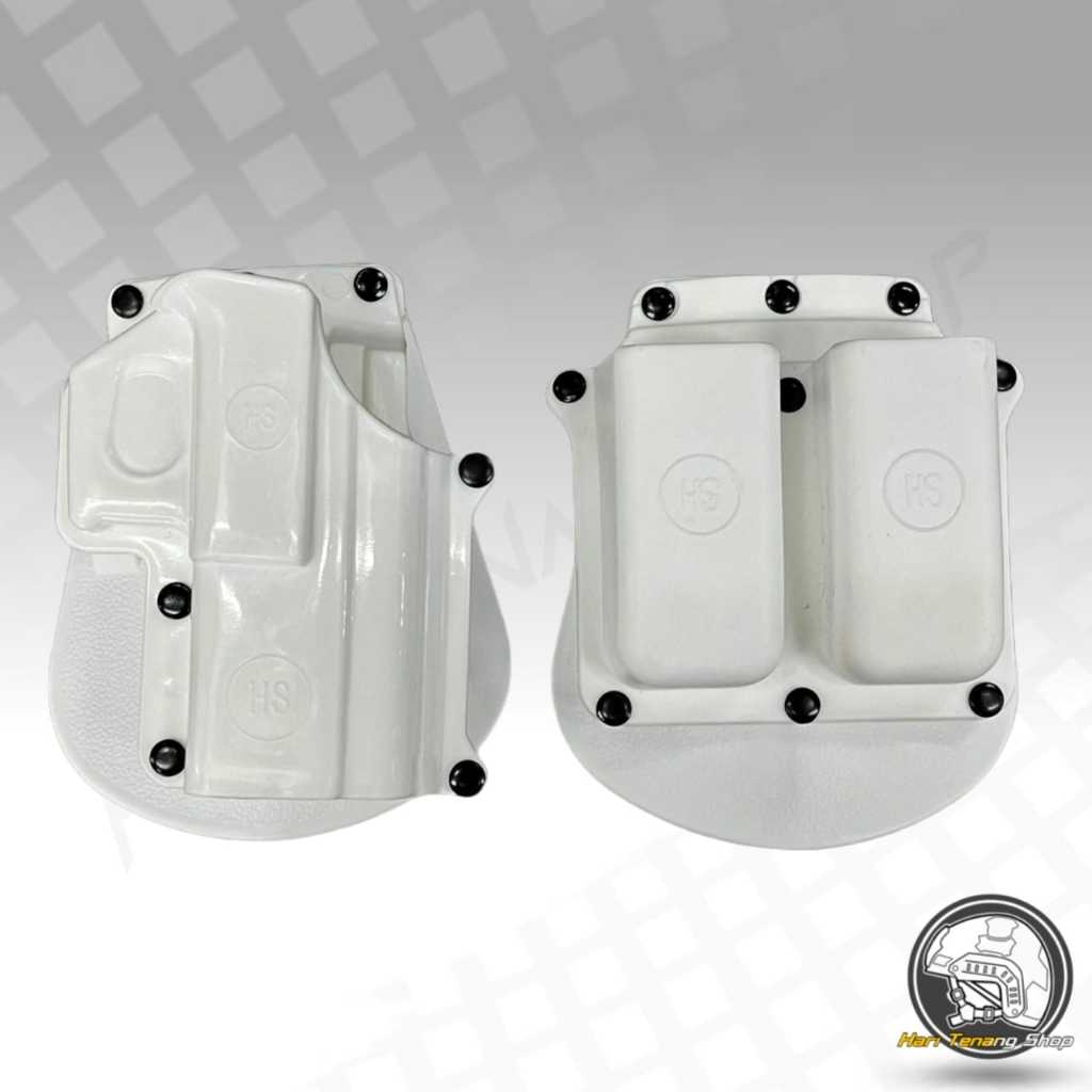 [HOLSTER HS MAG PUTIH] HOLSTER HS MAGAZINE PUTIH HOLSTER TO UNIT HS HOLSTER HS+ MAGAZINE FOBUS