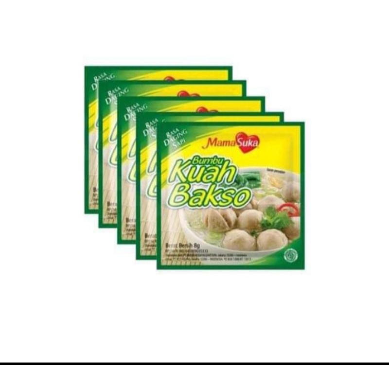 

bumbu kuah baso 8 gr