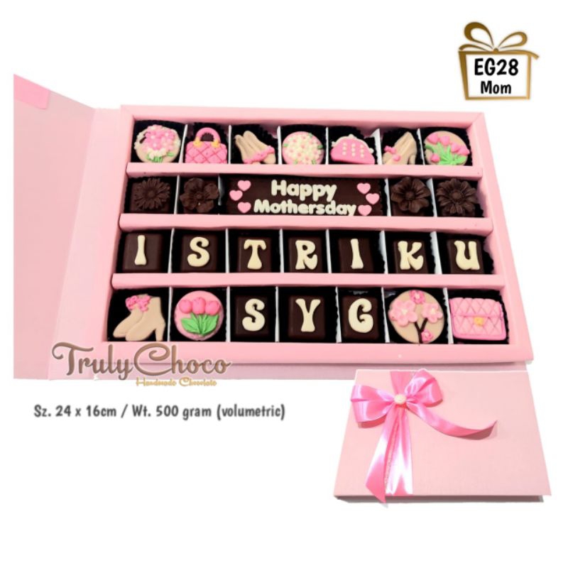 

coklat hari ibu special 2024 coklat trulychoco isi 15-28