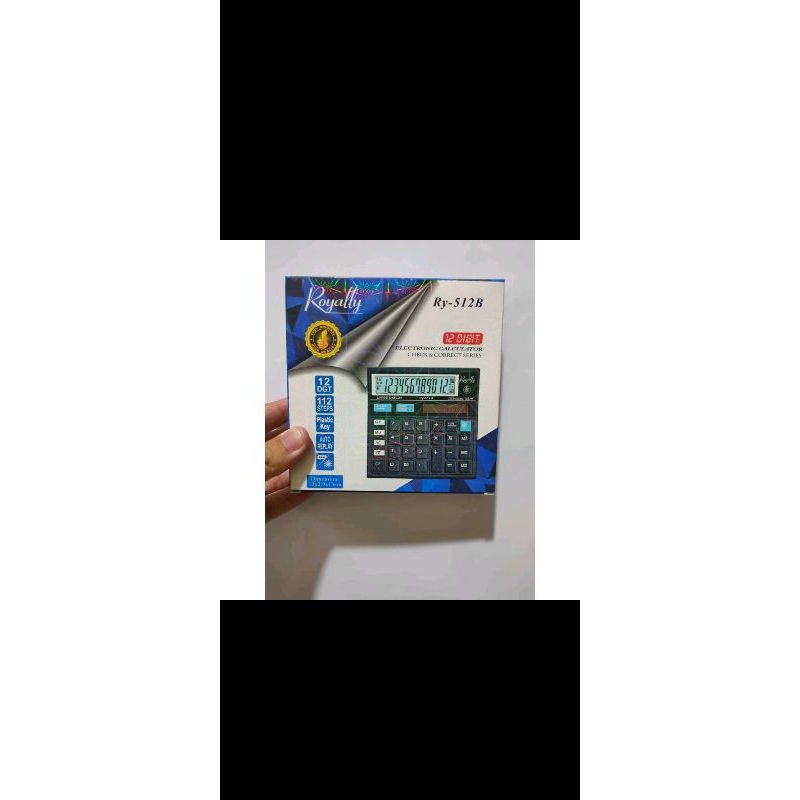 

Kalkulator/Calculator royally-512B (12 digit)