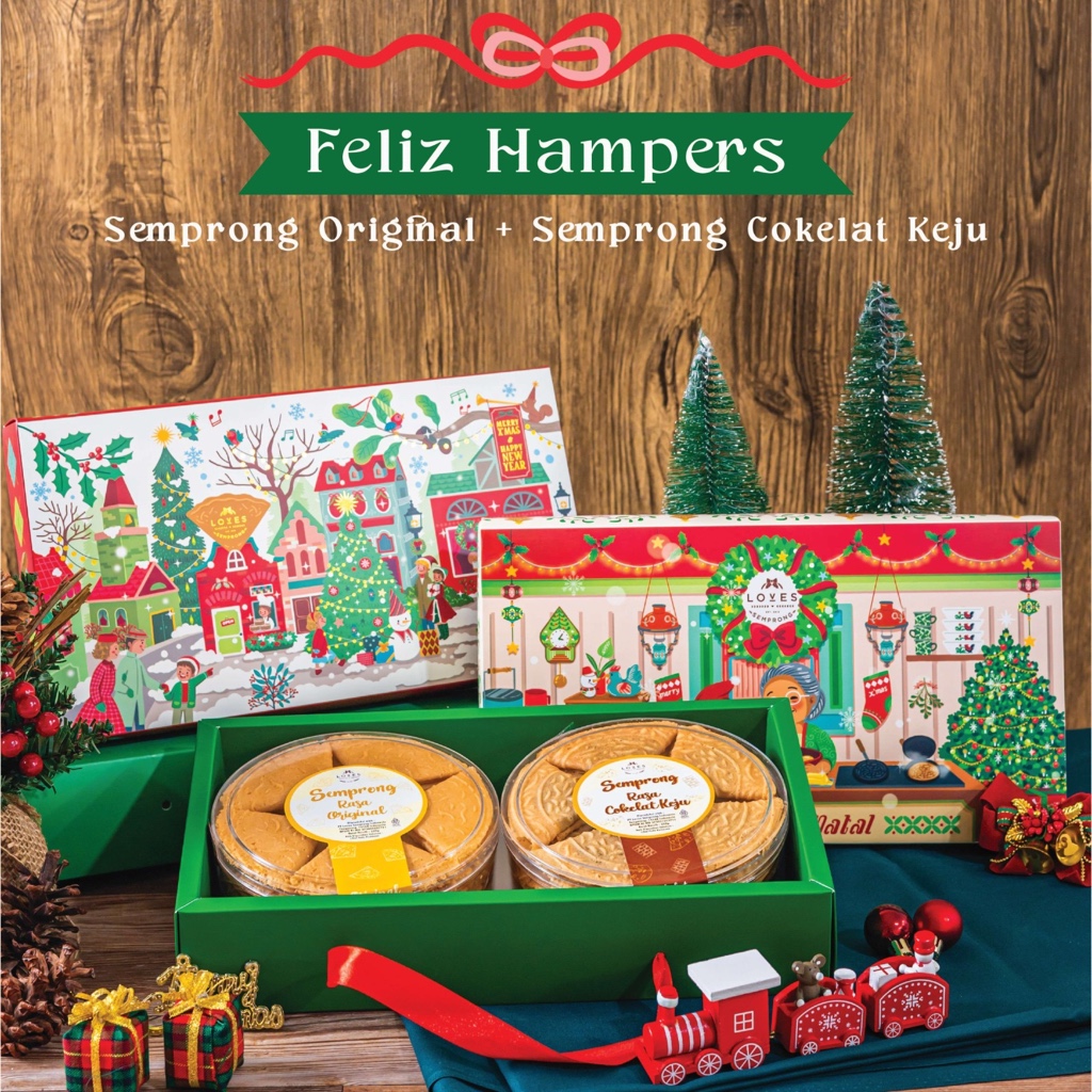 

Hampers Natal Hampers Natal Premium Hampers Natal Estetik Hampers Natal Kue Kering Feliz Hampers Loves Semprong