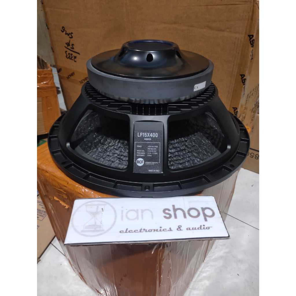 SPEAKER RCF LF15X400/LF 15X400 15INCH COIL 4IN GRADE A KOMPONEN